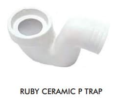Ruby Ceramic P Trap Johnson